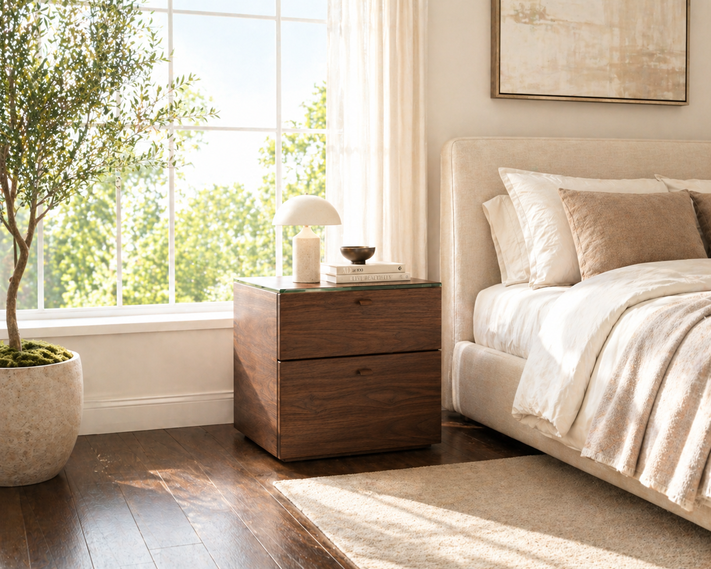 Athena Bedside Table