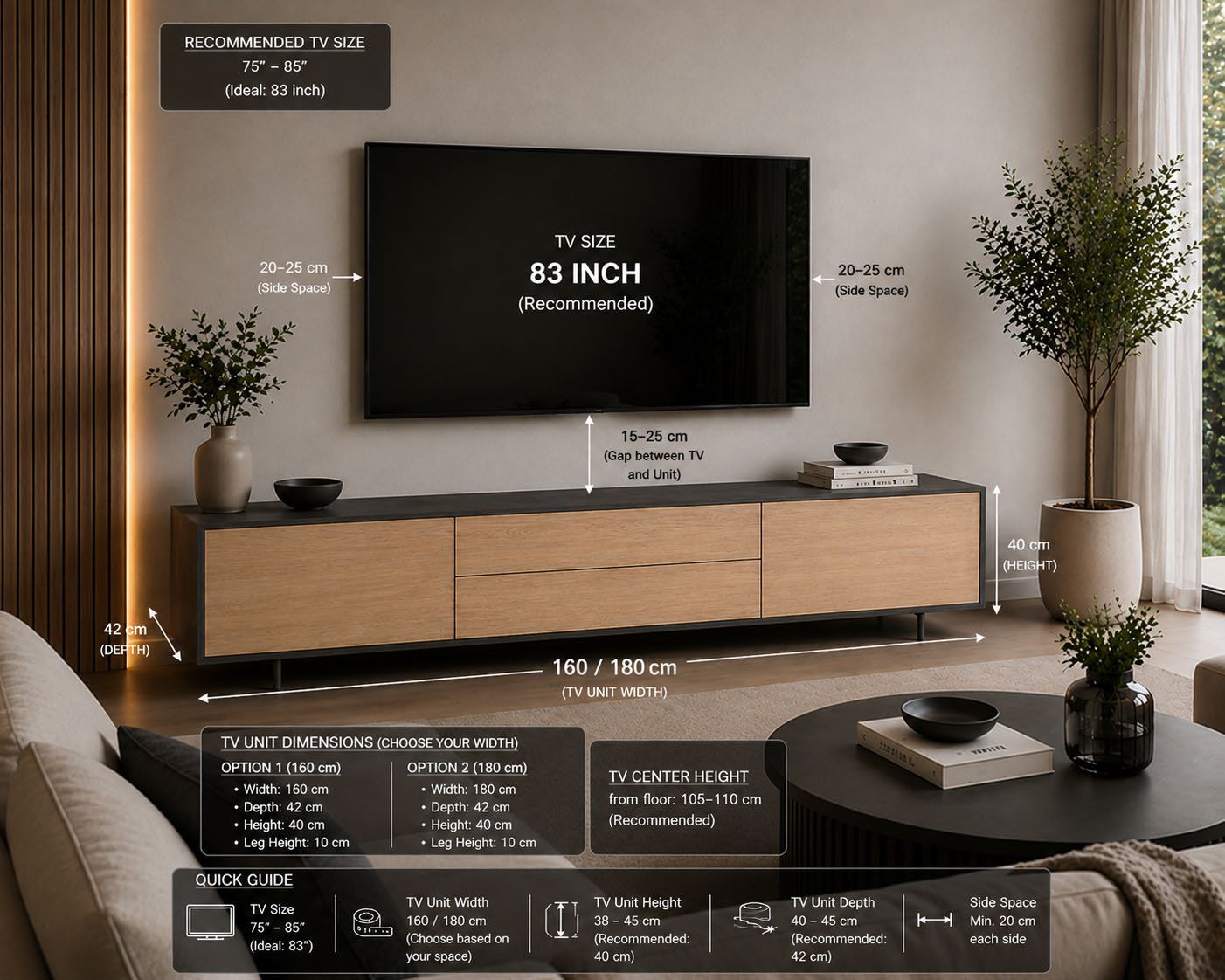 The ALVO Tv Units